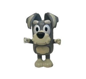 Bluey Dog The Terriers Gray Single Terrier Replacement Figure 2" Moose Ludo